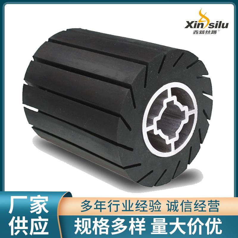 橡胶拉丝轮胶芯橡胶抛光轮砂布筒用橡胶轮橡皮拉丝轮