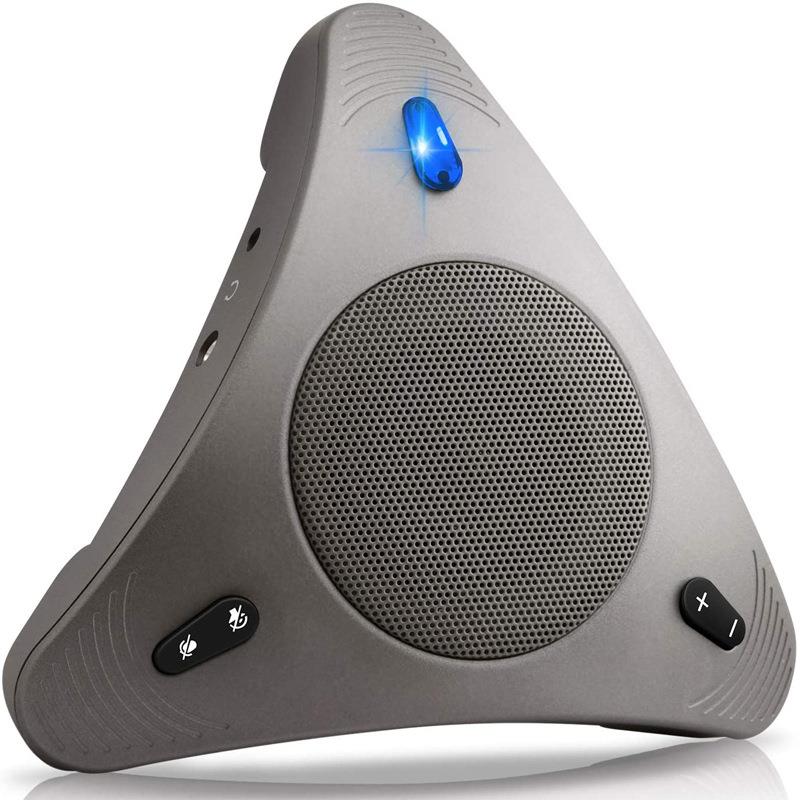 降噪视频会议全向麦克风直播拾音器数字音响一体机电脑桌面办公