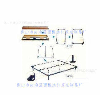1.2拆装排骨架工厂直销普架折叠架组装排骨架拆装床架加固拆
