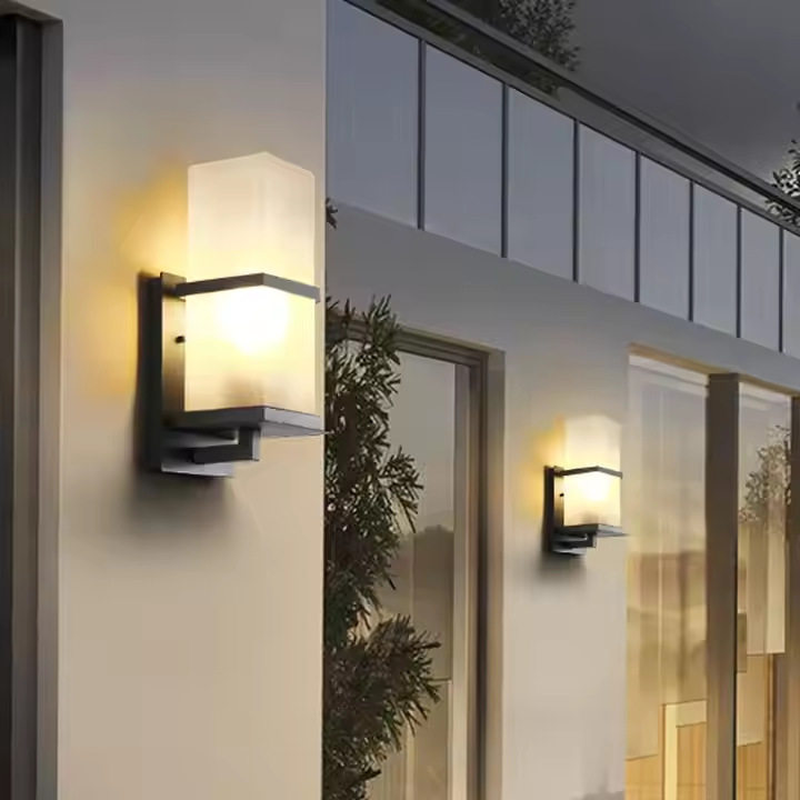 简约楼梯壁灯跨境led复古户外壁灯墙灯室外防水户外灯具庭院灯