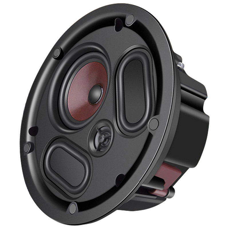 定阻吸顶音箱背景音乐扬声器同轴喇叭会议室装修嵌入式天花板音响