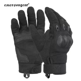 爱默生战术手套触屏全指硬壳防护登山防寒手套骑行减震半指手套