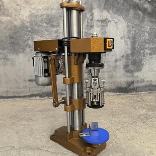 半自动铝盖封口机口服液果汁饮料红酒白酒料酒玻璃瓶封口机旋盖机