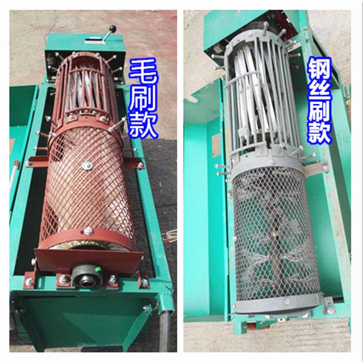 鲜核桃剥壳机价格青核桃剥壳机小型卧式核桃清洗去皮机