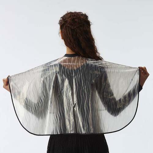 洗头防水披肩隔水家用洗头防水披肩隔水围脖防水披肩染发围布