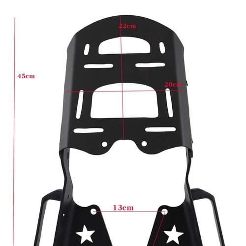 适用电摩小猴子M3后货架加固尾箱外卖货架M5小怪兽Z6加重行李托架