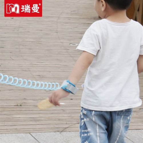 儿童防走失带防脱锁扣夜反光宝宝小孩母子牵引防丢绳安全遛娃神器