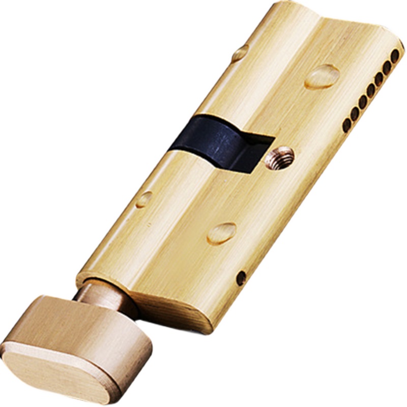 意利原子室内门锁纯铜锁芯房间卧室单开房门执手锁心小70大75锁芯