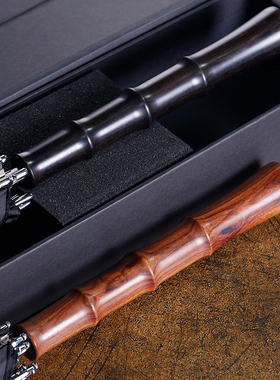 雨伞长柄直杆伞车载自动雨伞男大双人商务雨s伞复古木柄雨伞定制