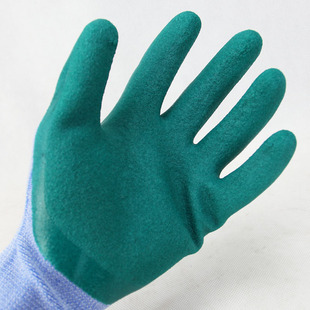 老实人耐磨王手套男劳保耐磨工作耐油胶皮橡胶发泡王防滑透气轮胎