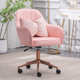 北欧轻奢电脑椅家用书桌椅升降靠背书房椅网红化妆椅宿舍办公转椅