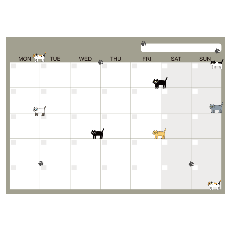 冰箱贴留言板日历月历磁贴磁吸白板日程计划表自律表备忘录可擦写