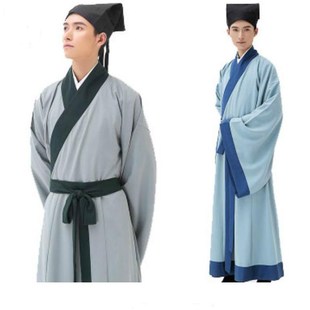 古装汉服宁采臣服装 秀才服许仙装书童装 张国荣董永书生演出服装