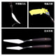 中盛画材 油画刮刀颜料刀油画工具刮刀油画材料颜料美术全套5支