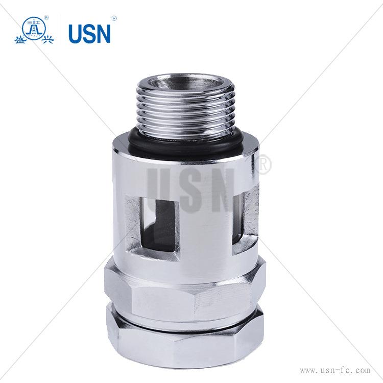 加油机配件 USN-V07四窗油枪视油器 自封加油枪接头
