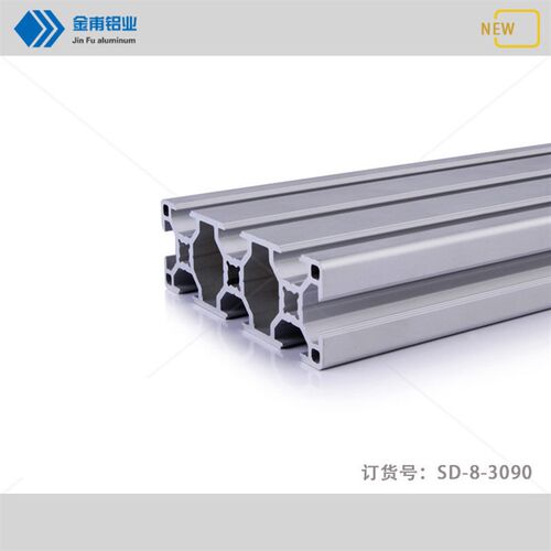 金甫3090工业铝合金型材现货 30x90欧标铝材加工厂家 按需定制