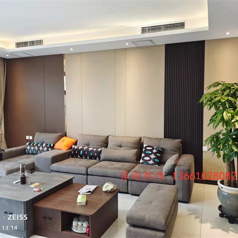 北京天津定制电视实木格栅软 硬包背景墙 卧室床头沙发墙面墙板装