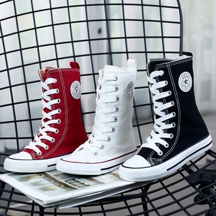 2020儿童帆布鞋高帮男童鞋子板鞋白色球鞋宝宝鞋女童布鞋小白鞋