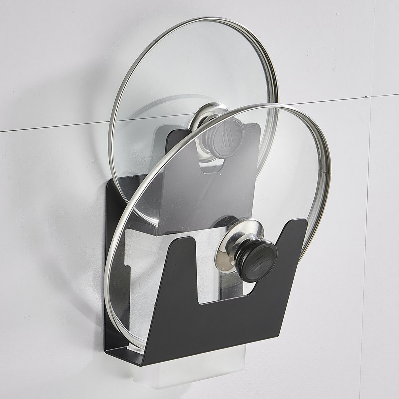 厨房置物架免打孔锅盖架带接水放菜板架子壁挂式收纳用品案板家用