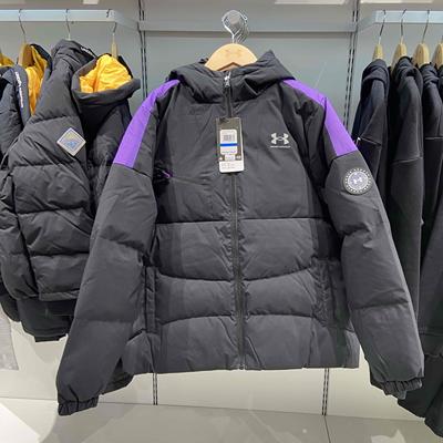 冬款连帽运动时尚羽绒服