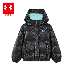 UA安德玛男女童冬季保暖连帽羽绒服234206762