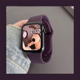 适用荣耀亲选Rossini 2i Haylou Watch硅胶表带荣耀手表5/4表链