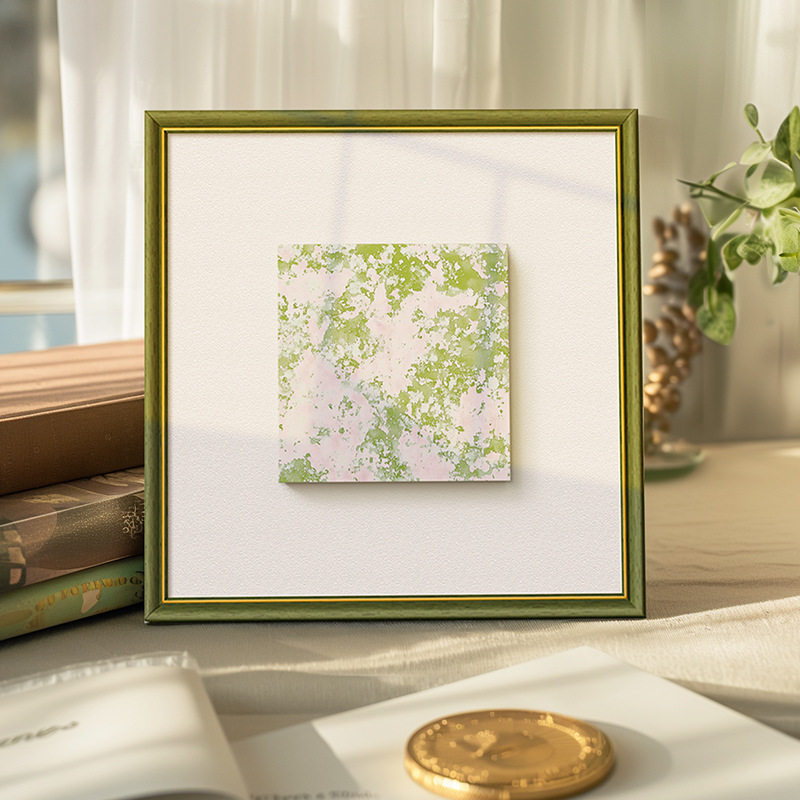 实木挂画绿色餐边柜电视柜桌面摆画高级感客厅玄关餐厅卧室装饰画,家居饰品,现代装饰画,淘宝优惠券,粉丝福利购,淘宝优惠卷