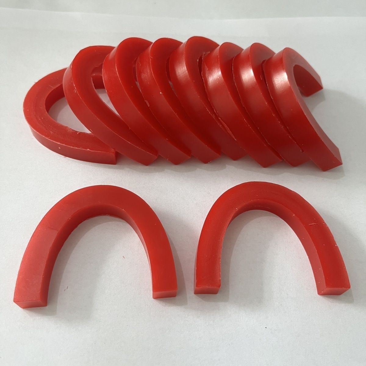 成品蜡堤 基托蜡 技工排牙马蹄型蜡滴 标准弓形 牙科