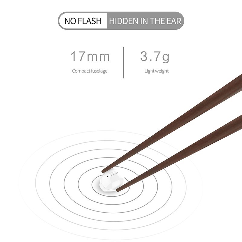 SQRMINI X20 Ultra Mini Wireless Single EarphoneT Hidden Smal