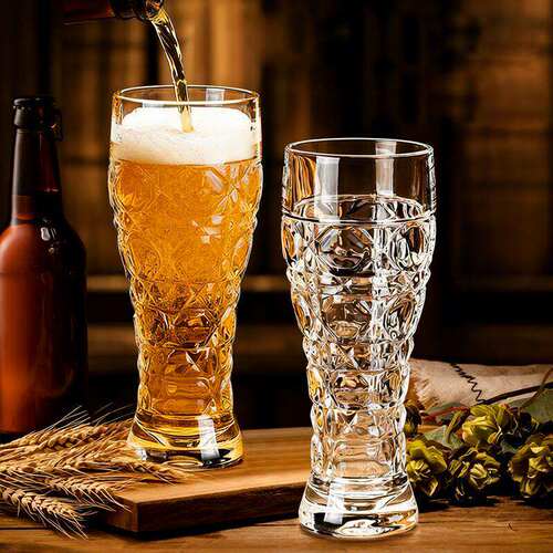 【一份羊毛】两只大容量啤酒杯