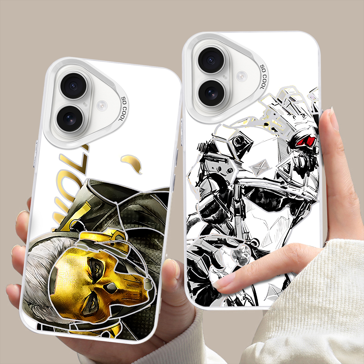 三角洲行动卡通周边镭射壳