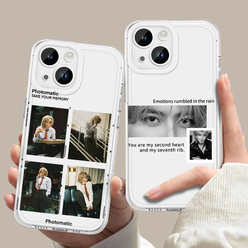 蔡徐坤撕拉片透明软壳