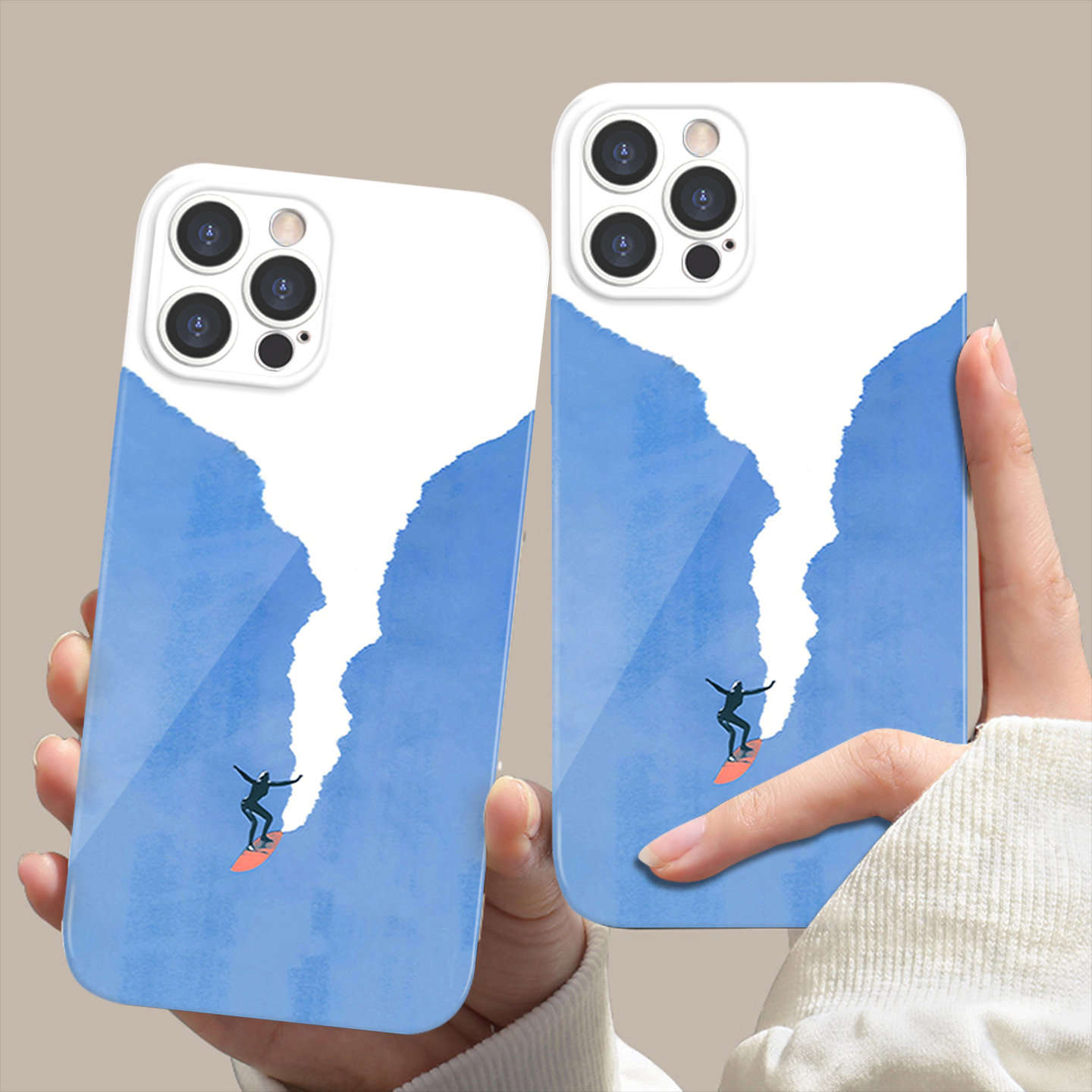 高越同款简约个性菲林硬壳