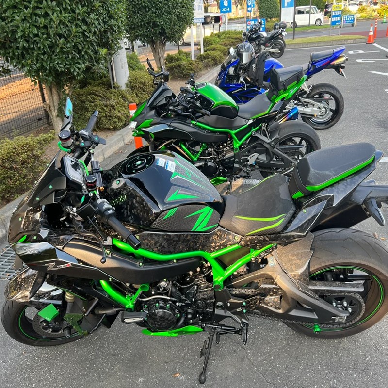 适用17-24年川崎Z900改装件减震器方向阻尼支架 转向缓冲器钛尺码