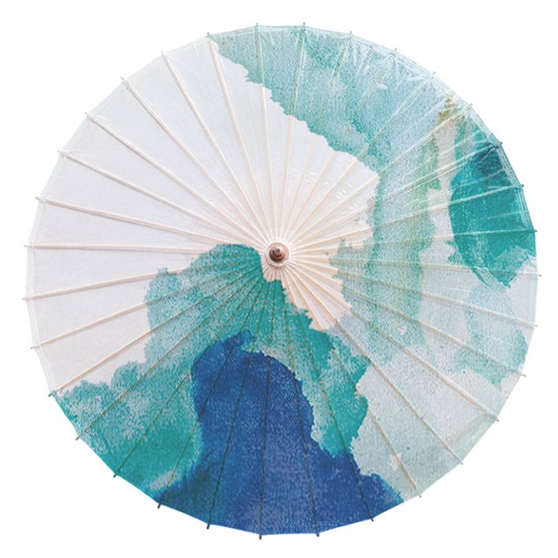 油纸伞纯手工传统防雨防晒古风汉服男女舞蹈走秀演出道具悬吊式天