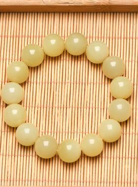 新疆和田玉黄玉玉石手串