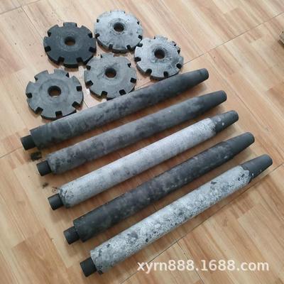 江苏常州除气机石墨转子新北区安家镇铝液除气耗材常规石墨棒