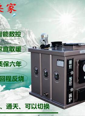 新型节能数控锅炉燃煤家用通炕通天水暖炉地暖暖气炉多回程反烧炉