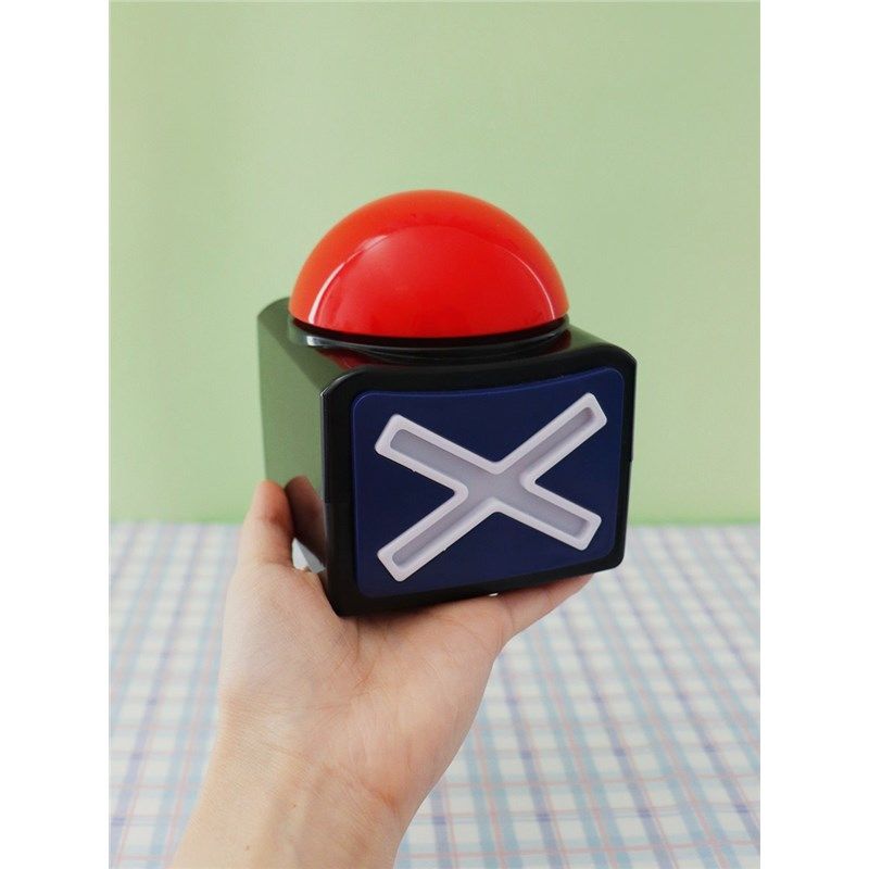 无线抢答器响铃亮灯知识竞赛简易按铃器儿童答题比赛课堂互动教具