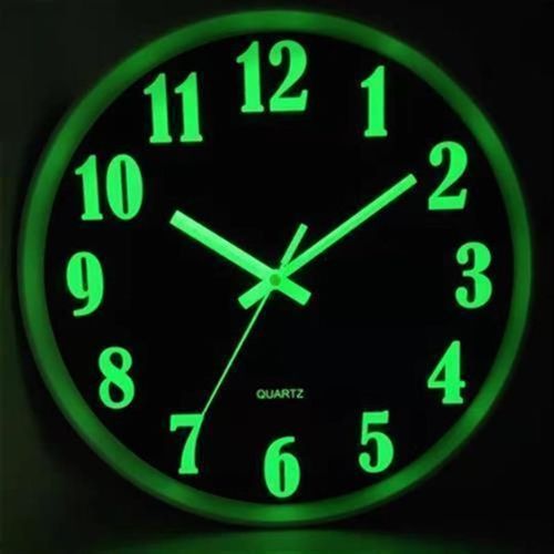 增强版夜光钟表客厅时尚简约房间挂钟现代时钟挂表