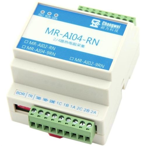 485高精度 四路Pt100/Pt1000/Cu50温度检测 智能热电阻采Z集IO模