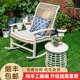 摇椅藤编躺椅单人阳台休闲椅子庭院沙发懒人椅可躺可睡户外摇摇椅