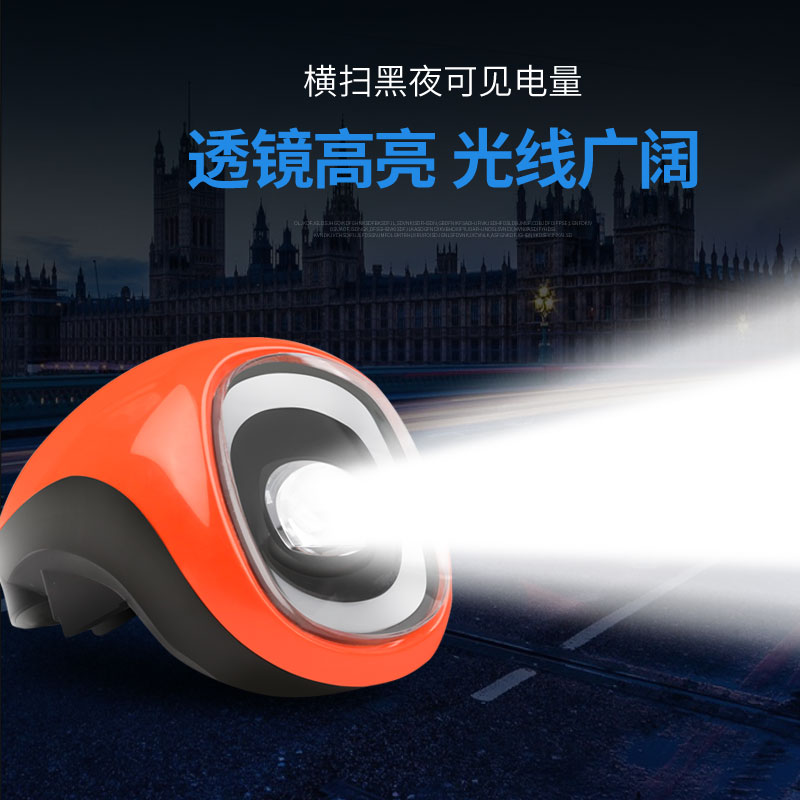 电动车高亮大灯聚光前灯LED小迷你灯头高亮通用灯车灯超亮强光48V