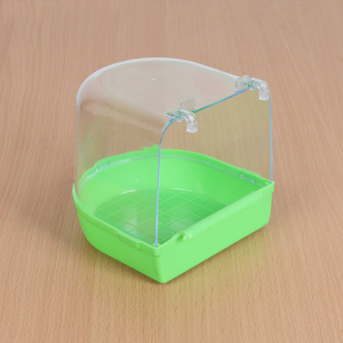 鹦鹉洗澡盆 鸟沐浴盆虎皮牡丹 文鸟小太阳玄凤鸟类洗澡盆鸟笼配件