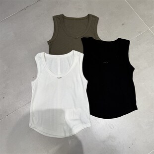 显瘦内搭外穿打底衫 U领弹力修身 上衣6761 新款 吊带背心女2025春季