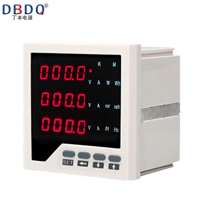 电流电压表数字双显多功能仪表485电力仪表组合表智能三相液晶三