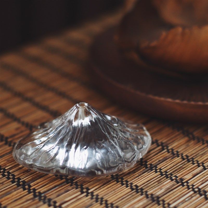 冷山。日式透明玻璃香插香座线香茶壶盖置盖托茶具配件茶桌摆件,家居饰品,香托/香盘/香座/香插,淘宝优惠券,粉丝福利购,淘宝优惠卷