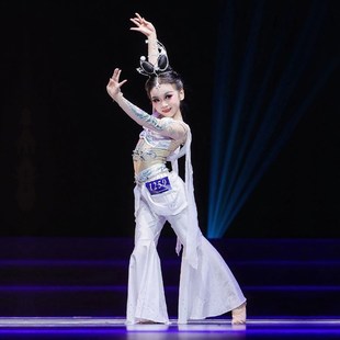 桃李杯少儿古典舞剧目服捣药仙舞蹈服装敦煌飞天琵琶舞演出服艺考