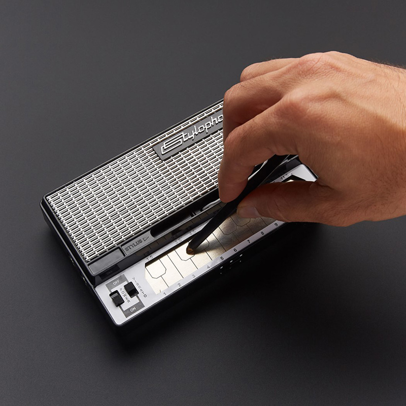 Stylophone 复古电子乐器 mini便携口袋键盘合成器 电音盒子