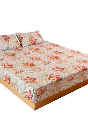 定做纯棉床笠薄床垫专用一米八二的180x200220cm订制大床罩2x2m